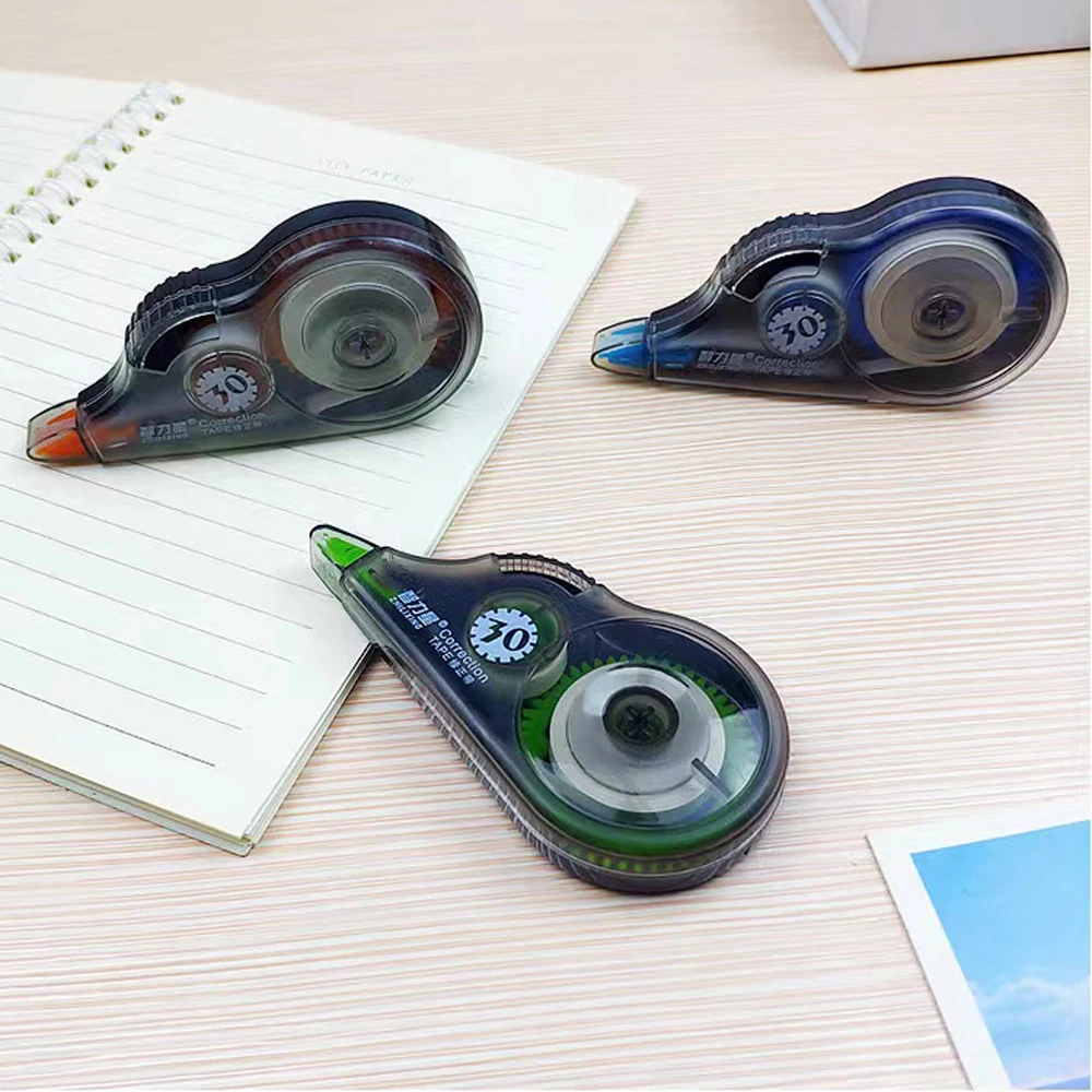 3PCS/Set Correction Tape Roller White Sticker Tape Stationery Student Error Eraser School Office Supplies