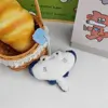Kawaii Plush Marine Organisms Key Chain Crab Ray Fish Plush Doll Keychain Toys Charms Funny Fish Pendant Couple 2