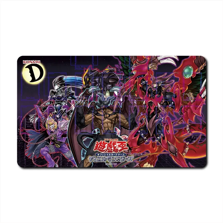 

Коврик для настольной мыши YUGIOH с рисунком настольной игры, 60x35 см