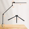 24W Double Head Desk Lamp with Clamp Led Desk Lights for Home Office 4 Brightness 4 Color Auto Dimming Task Lamp 6