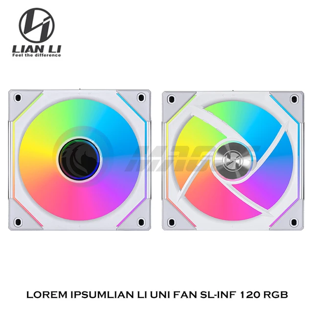 인피니티 미러로 PC를 밝히는 LIAN LI UNI 팬 SL-INF