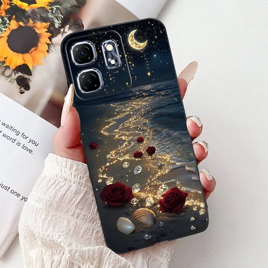 Shockproof Silicone Soft Black Case Cover