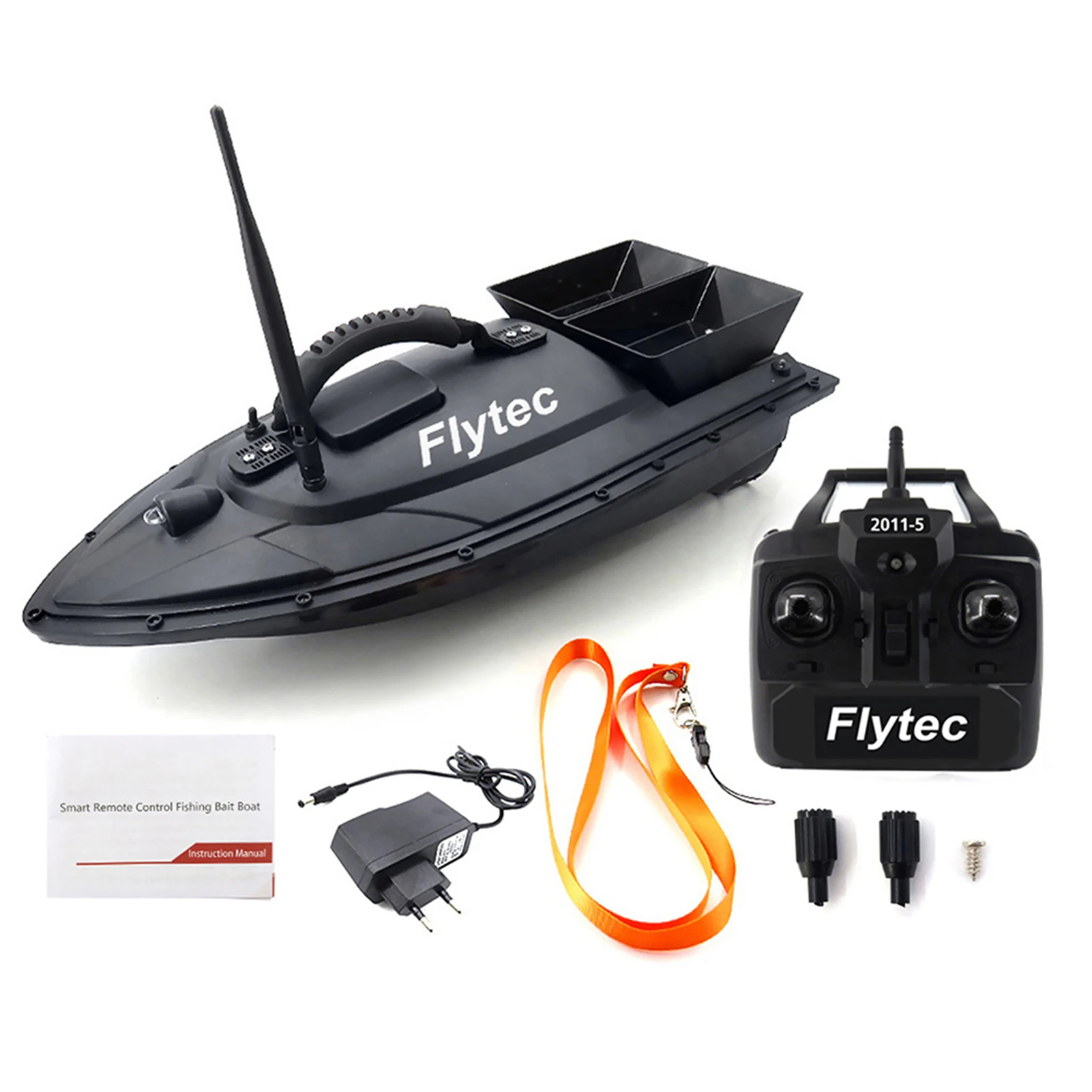 Flytec 20115 Fish Finder 1.5kg Loading 500m Remote Control Fishing Bait Boat RC Boat Toys For