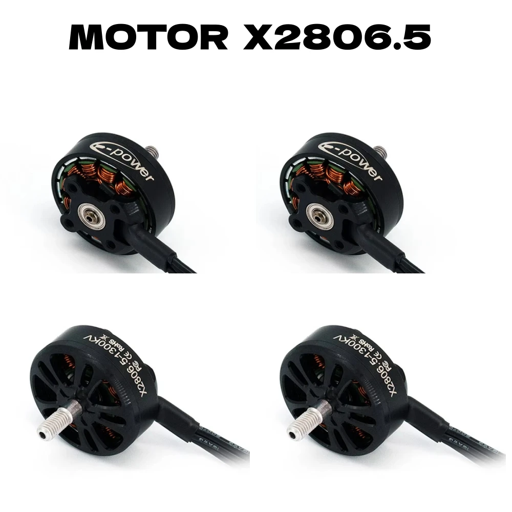 Moteur Drone X2806.5 1300-1700kv 4PCS/1PCS Brushless