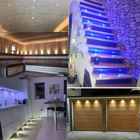 Mini Downlights Led 12V with Remote Control 1W Spotlight Leds Dimmable Stairs Cabinet Lights 220V Recessed Spot Ceiling Lighting - Image 2