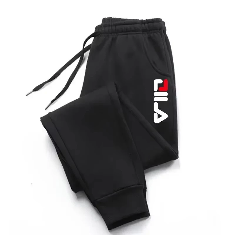Autumn/ Winter Men's Joggers Drawstring Fleece Sweatpants 4