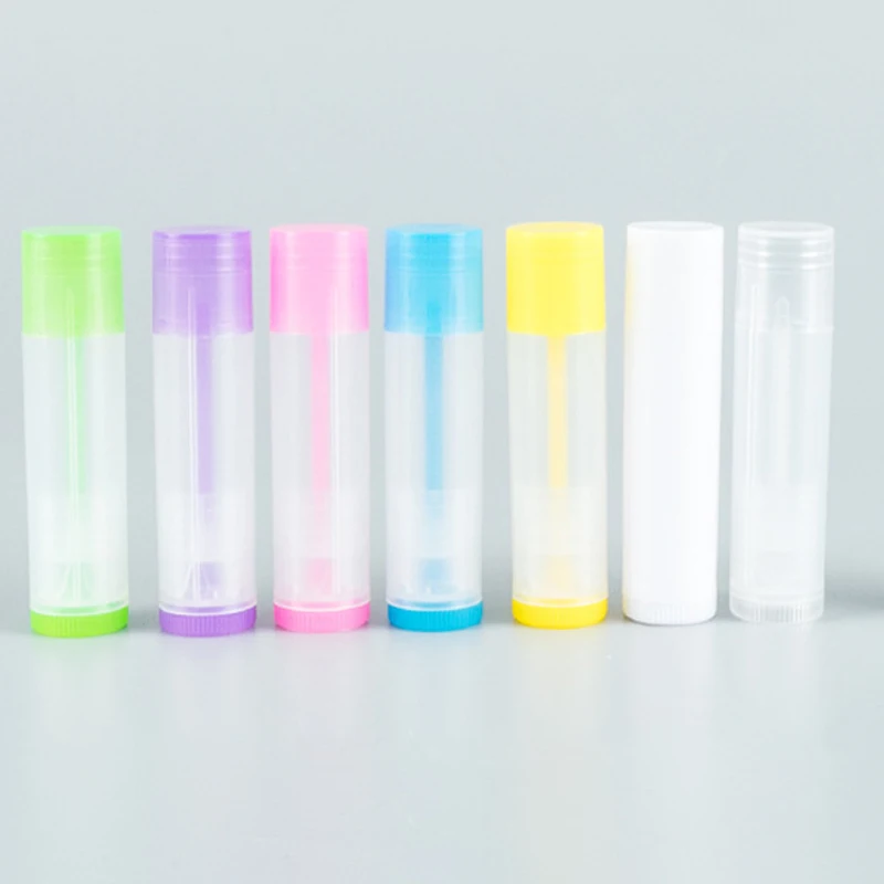 

20Pcs Empty 5ml Refillable Lipstick Tube Lip Balm Container Cosmetics Containers Protable DIY Chapsticks Refillable Bottle