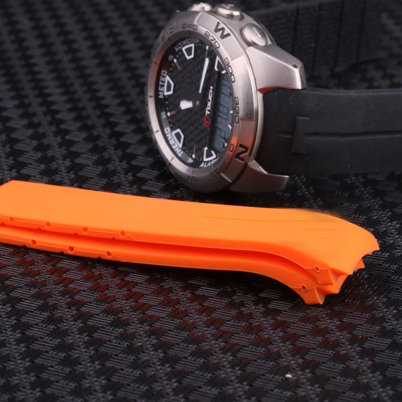 Premium Rubber Watch Strap - 20mm 21mm, Superior Quality Watch Band