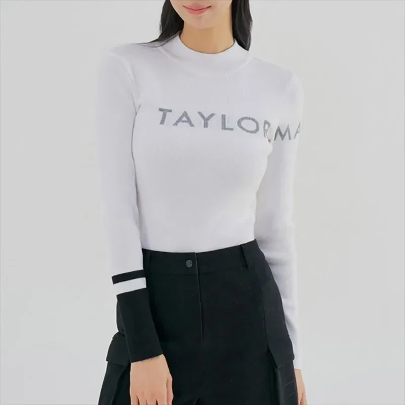 New Women's Golf Clothing Outdoor Sports Knitted Hoodie Simple and Fashionable Women's Golf Jacket Wear for Women