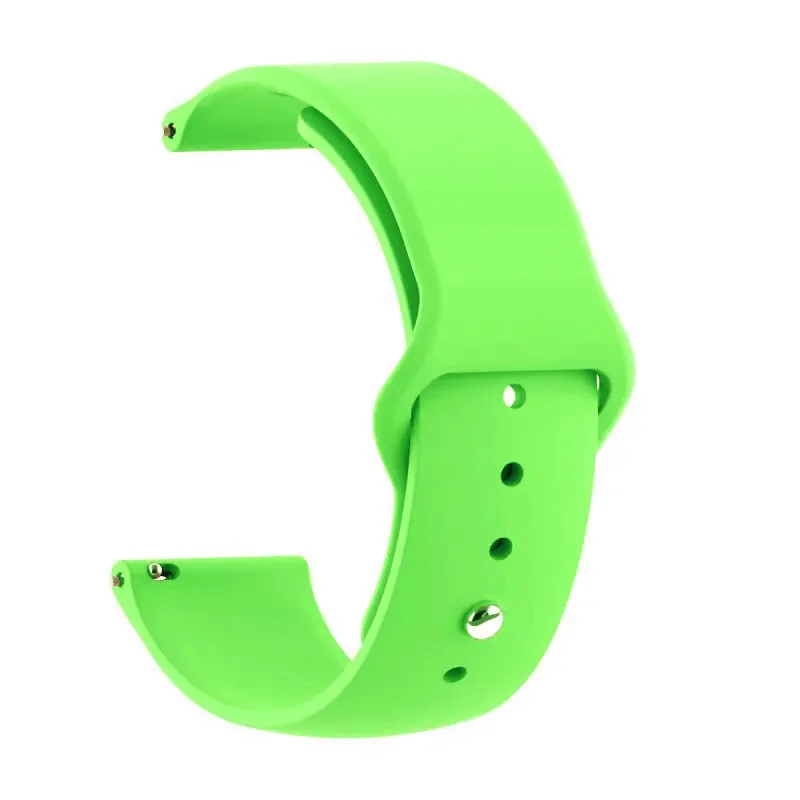 Silicone Watch Strap - 20mm/22mm Adjustable Band, Universal Fit