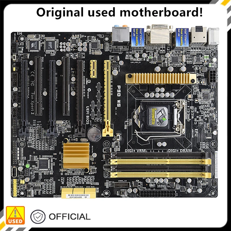 

For P9D WS Desktop Motherboard Z97 LGA 1150 For Core i7 i5 i3 DDR3 SATA3 USB3.0 Original Used Mainboard