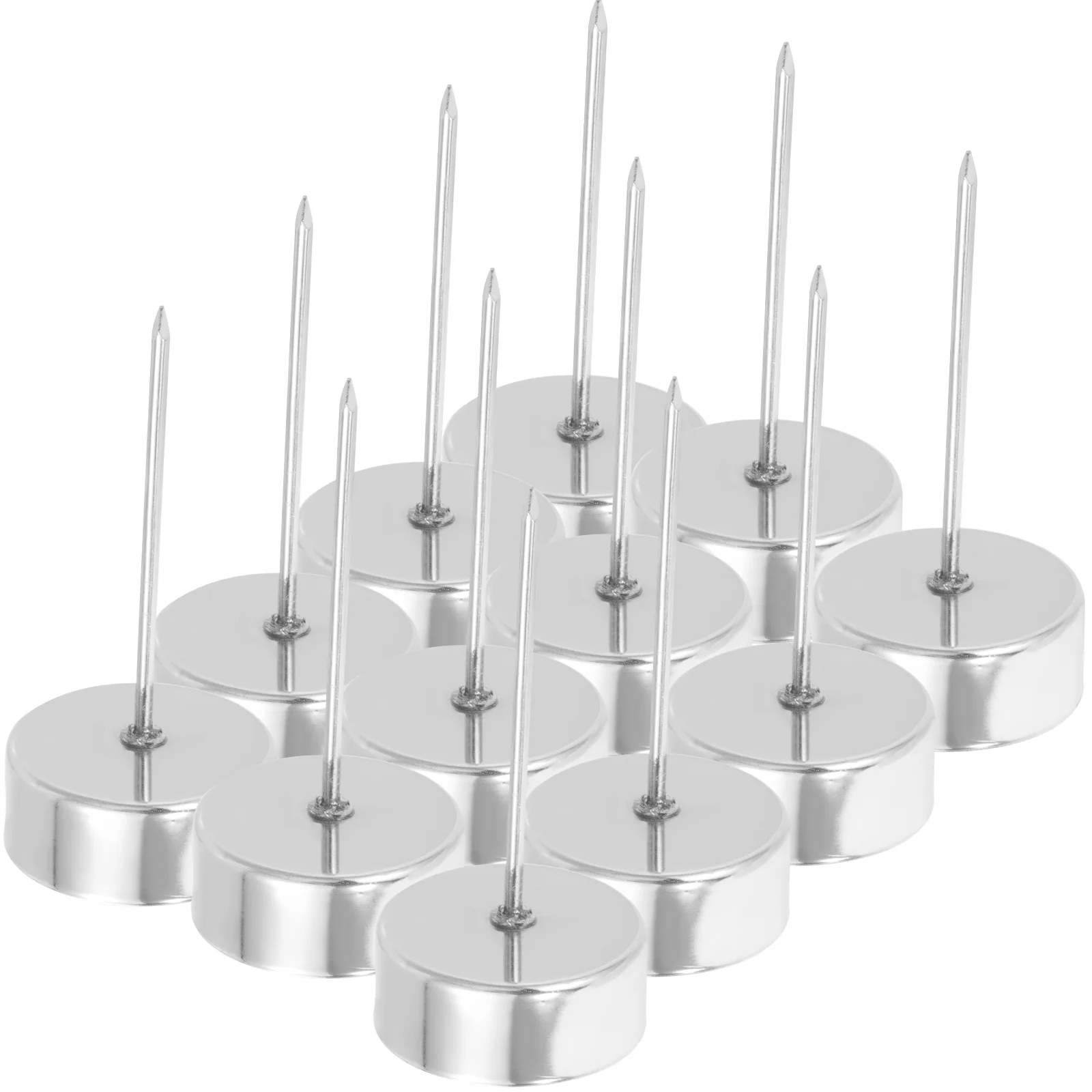 

12pcs Cup with 7cm Spike Metal Insert Tabletop Christmas Tree Holder