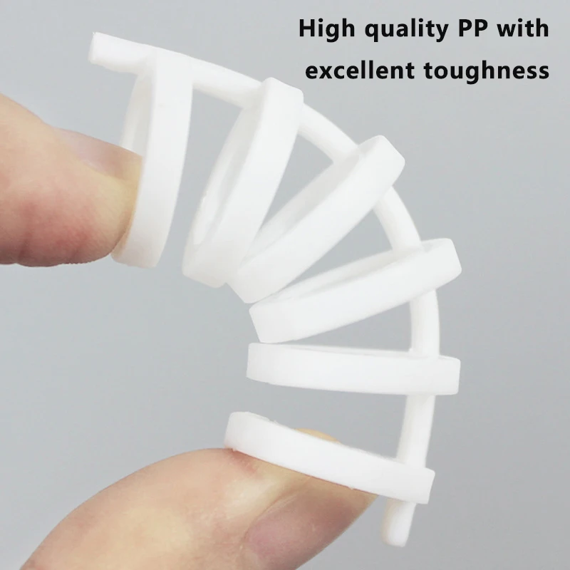 6 Holes Candy Color Loose-leaf Plastic Binding Ring Spring Spiral Rings A4 A5 Paper Notebook Stationery Binding Clip