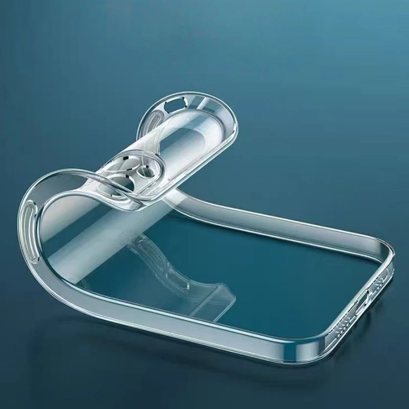 Ultra-Thin Silicone Soft Back Cover - Sleek and Stylish Protective Phone Case