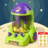 Children's mini ball catching machine, small candy clip doll machine, internet famous claw doll, egg twisting machine, toy 4