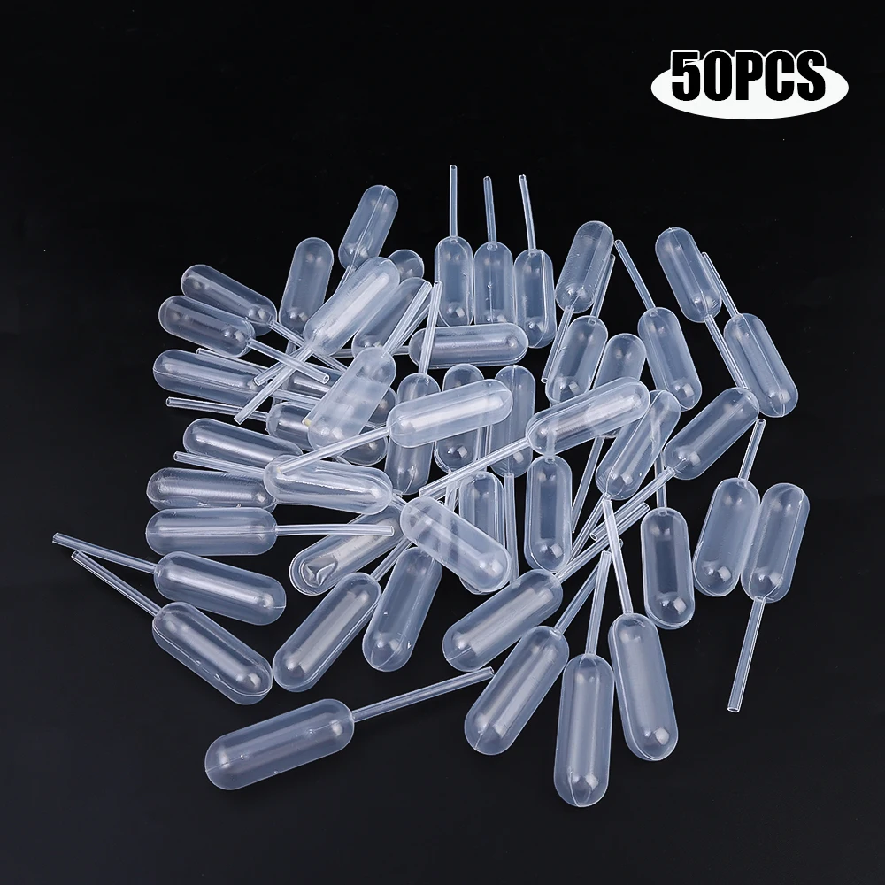 50 Pièces 4 Ml Pipette Pour La Distribution De Confiture (paille) Jetable  En Plastique Pour Gâteau À La Confiture, Mode en ligne