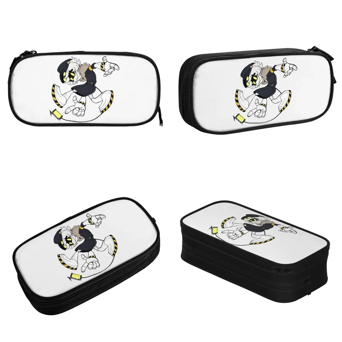 Murder Drones N Pencil Case Cute Anime Pen Box Bags Girls Boys Large Storage Students School Gifts Pencil Box 2