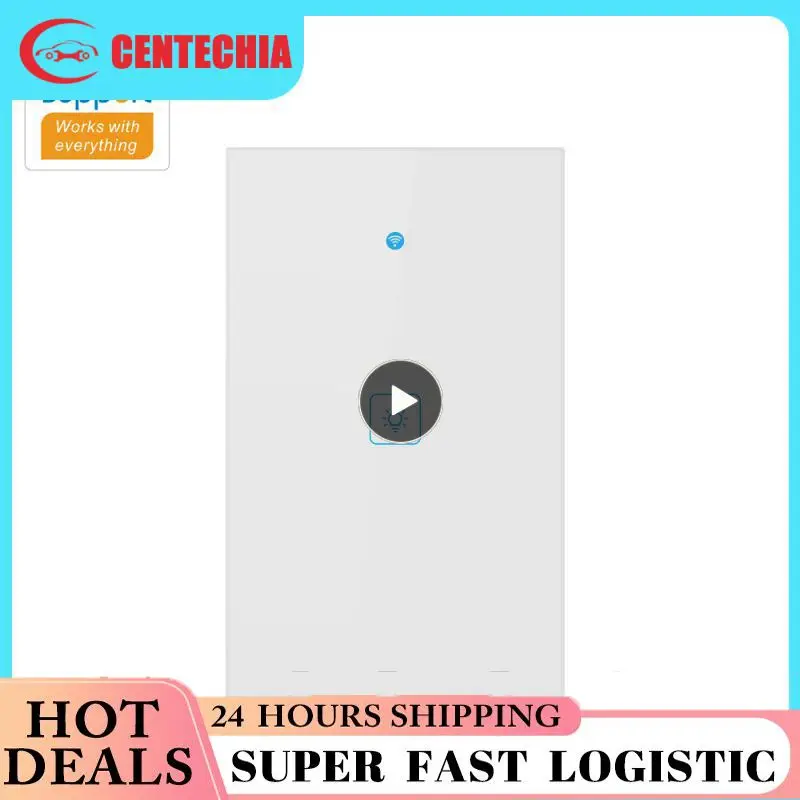 Us Wifi Smart Switch 90-250V 120 Modello App Con Funzione Rf Controllo Vocale/Remoto Funziona Con Amazon Alexa Home