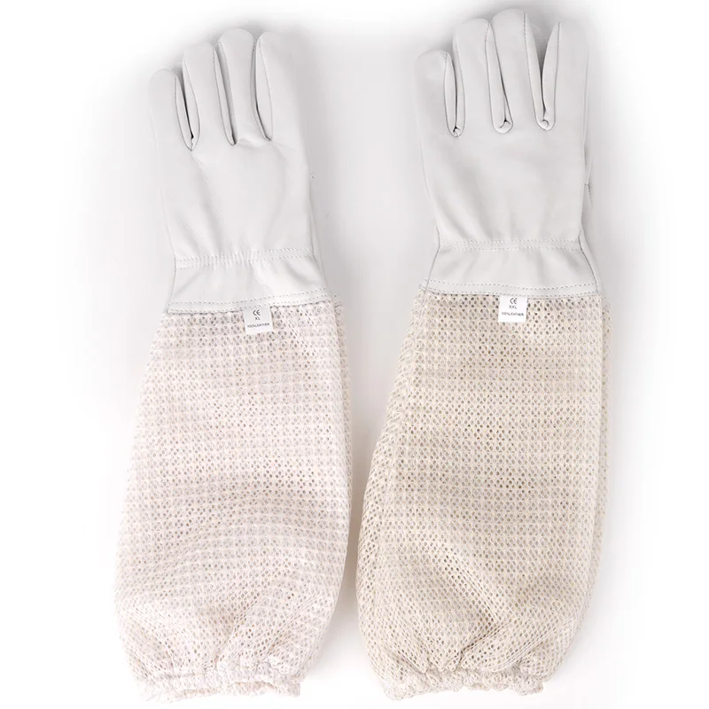 Ultra Mesh Beekeepers Gloves Anti-bee Anti-stingThree-layer Net Ventilation Protect Your Hands Beekeeping Gloves Beekeeping Tool