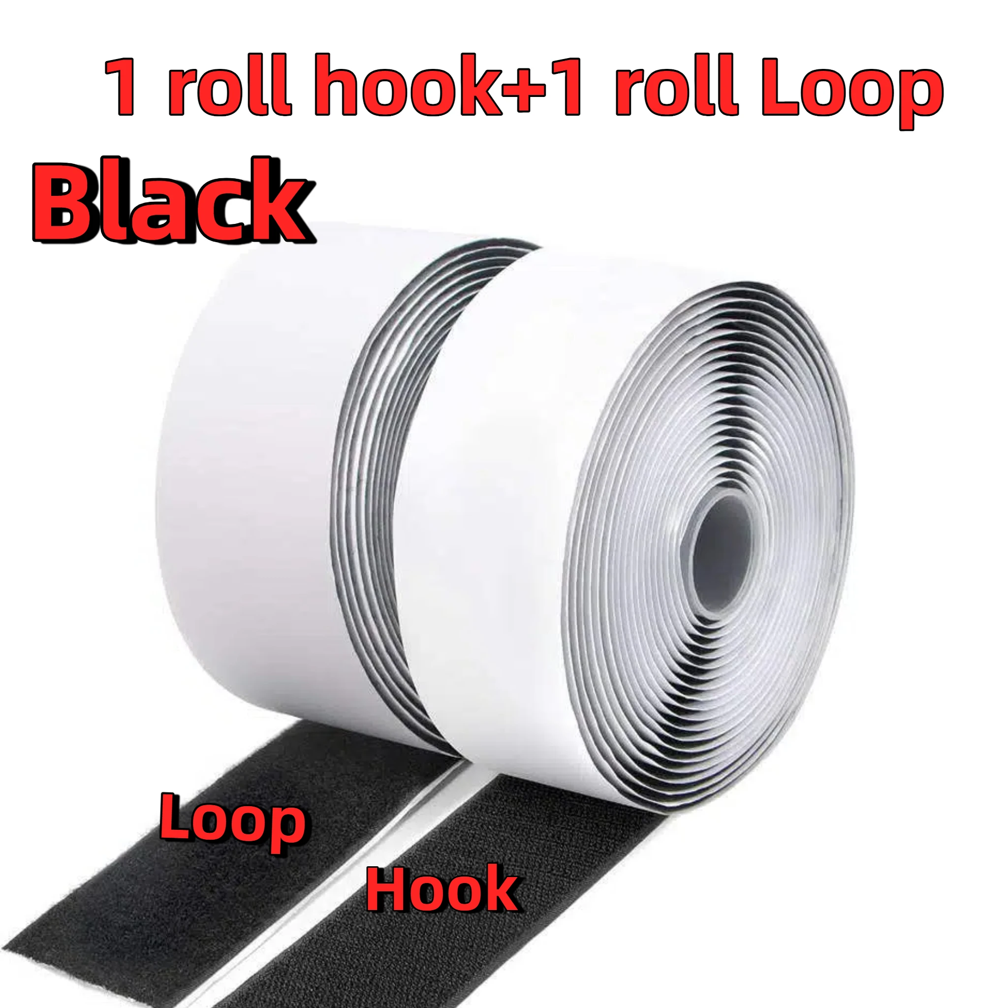 Heavy Duty Self-Adhesive Hook and Loop Fastener Tape