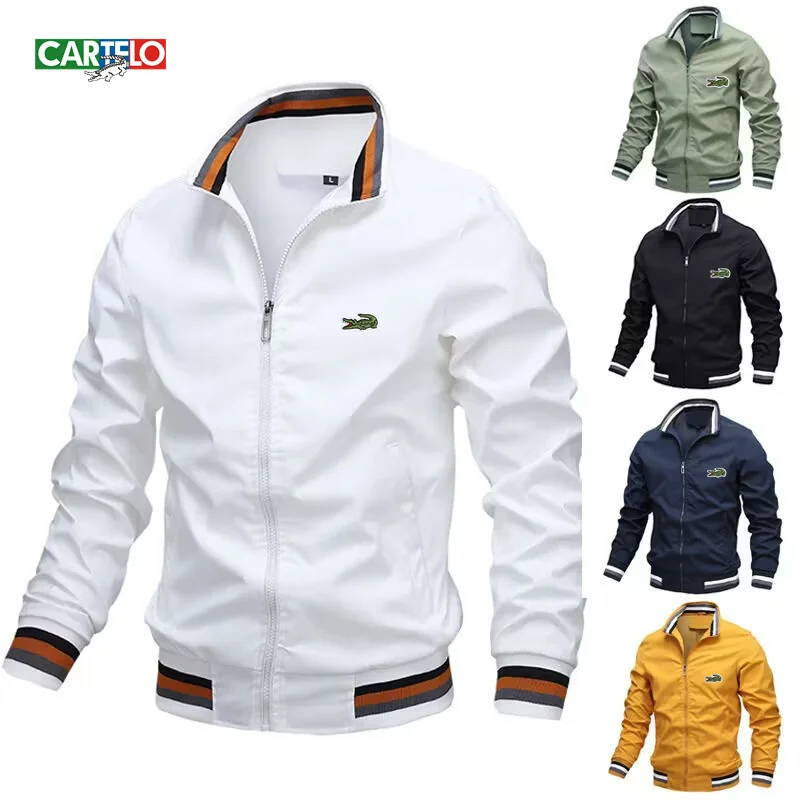 CARTELO 2023 Spring and Autumn Fashion New Men's Jacket Casual Baseball Jacket High-quality Brand Rainproof Sports Tops Clothing