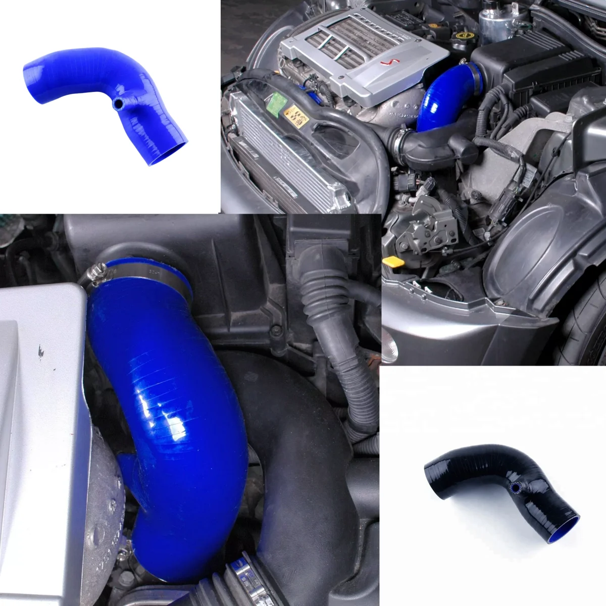 For BMW Mini R53 Cooper S Supercharged 2002-2006 Silicone Intake Hose ...