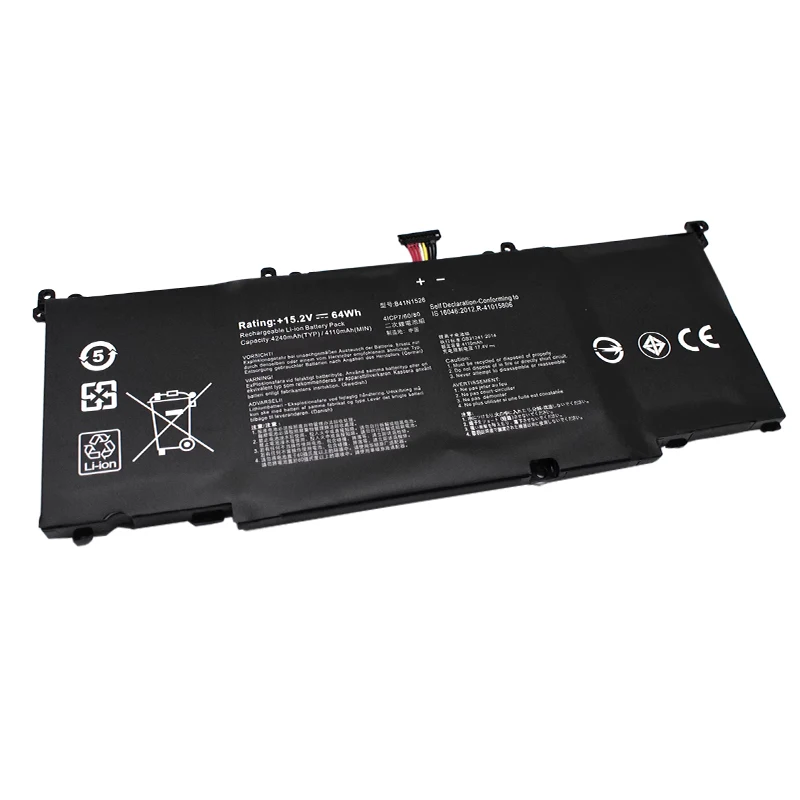 Bateria do Portátil para Asus Fx502vm Fx60vm Rog Strix Gl502 Gl502v Gl502vt Gl502vt-ds74 s5 S5v S5vm S5vt6700 Gl502vt-bsi7n27 B41n1526 - Imagem 4