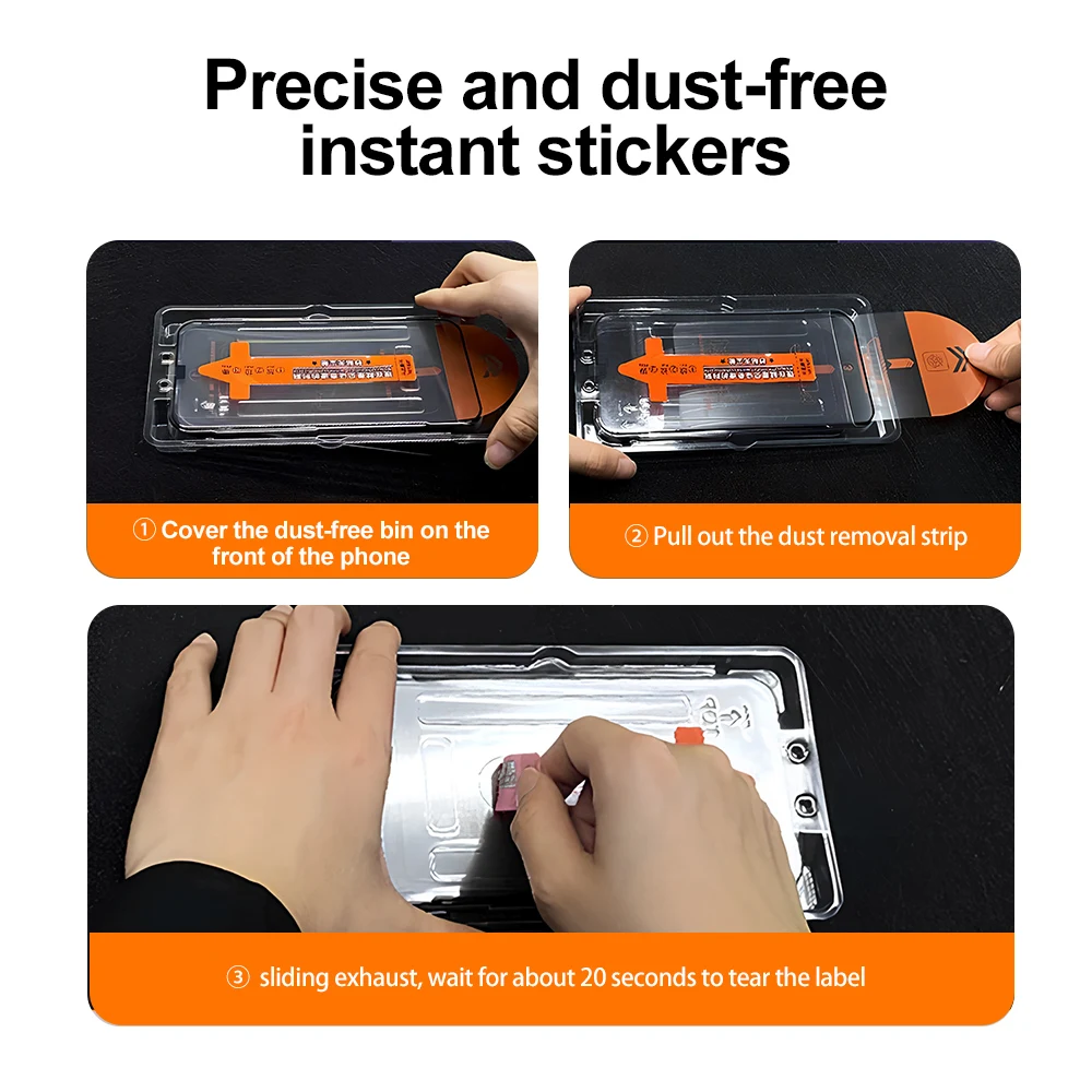 Premium HD Tempered Glass Screen Protector (1-4 Pack)