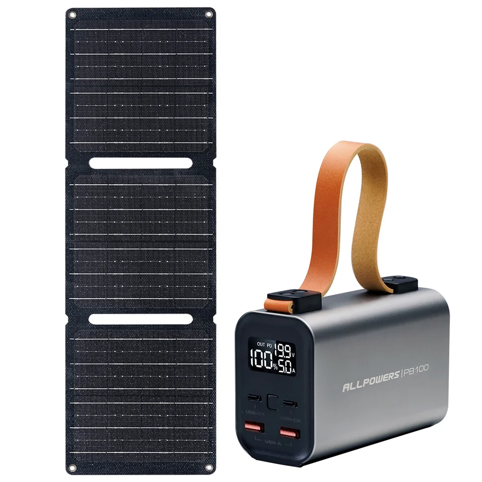 ALLPOWERS Portable Power Bank and Solar Charger