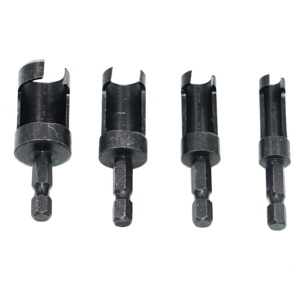 

Hole Cutter Drill Bit High Carbon Steel Home Power Tools Replacement Round Set Standard Tenon Wood Plug Brand New