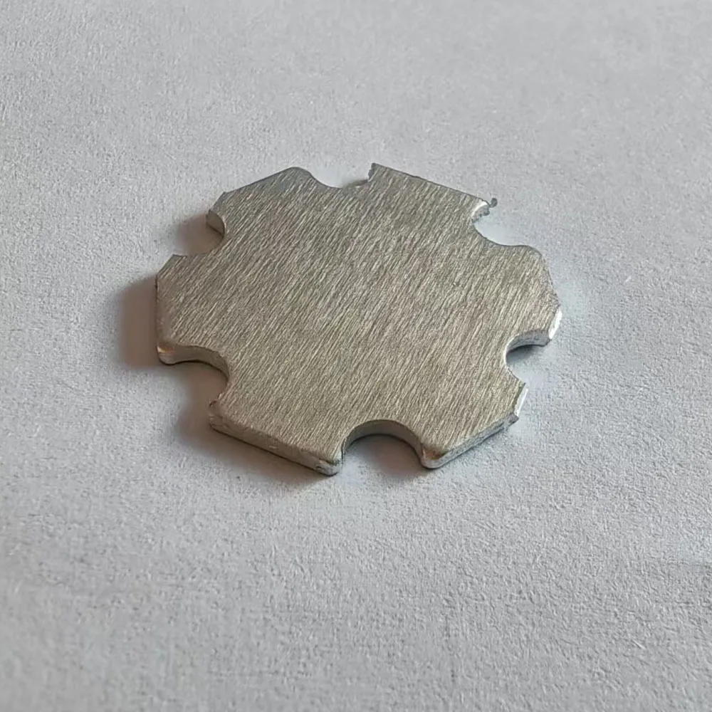 100pcs 1w 3w 5W High Power LED Heat Sink Aluminum Base Plate led pcb 20mm pcb