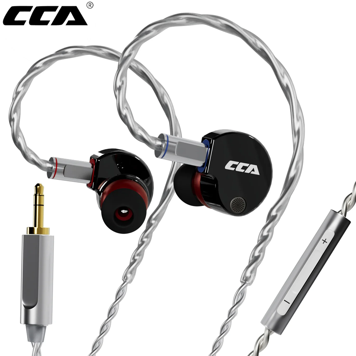CCA Phoenix HiFiイヤホン ダイナミックドライバー LCPダイアフラム