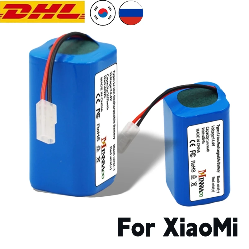 

12800mAh 14.4V Replacement Lithium Battery for Xiaomi G1 Vacuum-Mop Essential MJSTG1 Robot Vacuum Cleaner