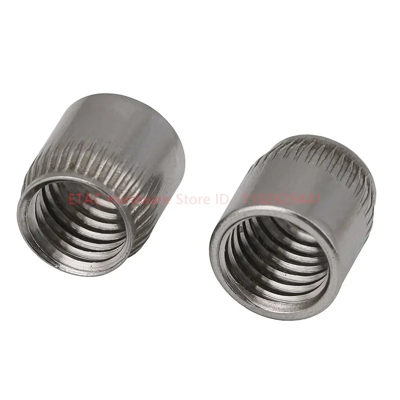 M6-M12 304 Stainless Steel Conical Nut Cone Nut Knurled Implosion Expansion Screw Cap