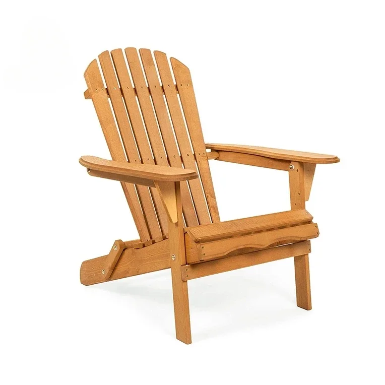 Good Quality Wood Adirondack Chairs Wholesale Chairs Pool Outdoor Folding Beach Chaise Chair transat plage