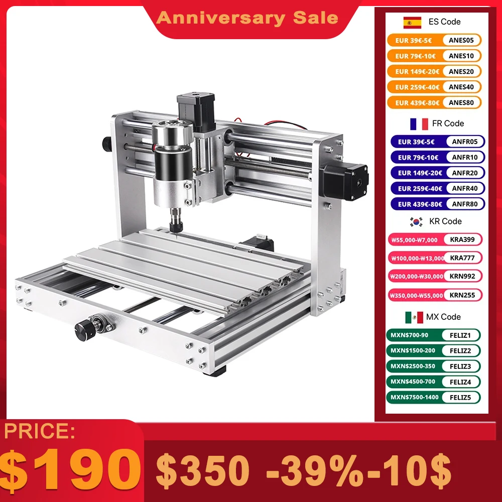 ЧПУ 3018 Pro Max лазерный гравер