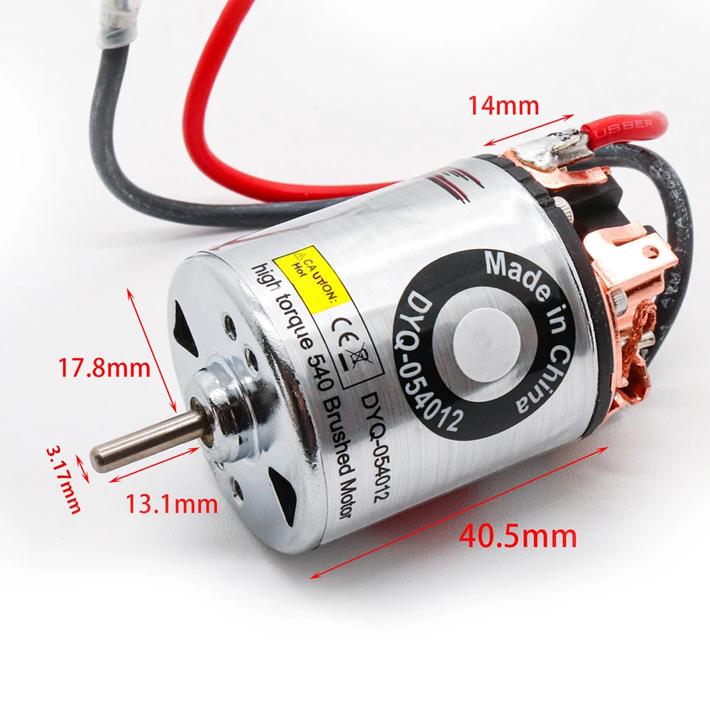 Moteur RC 550/540 12T-45T pour Voiture Camion 1/10