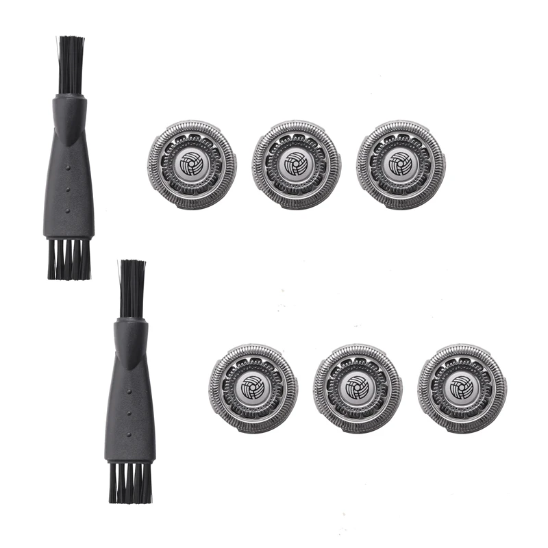 

6X SH90 Replacement Heads For Norelco Shaver 9000 Series, S8950,SW9700,SW6700,9000 Shaver Replacement Blades