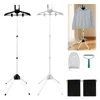Adjustable Garment Hanger Folding Garment Steamer Rack Portable Steam Iron Steamer Hanger Versatile Steam Stand Clothes for Home 1