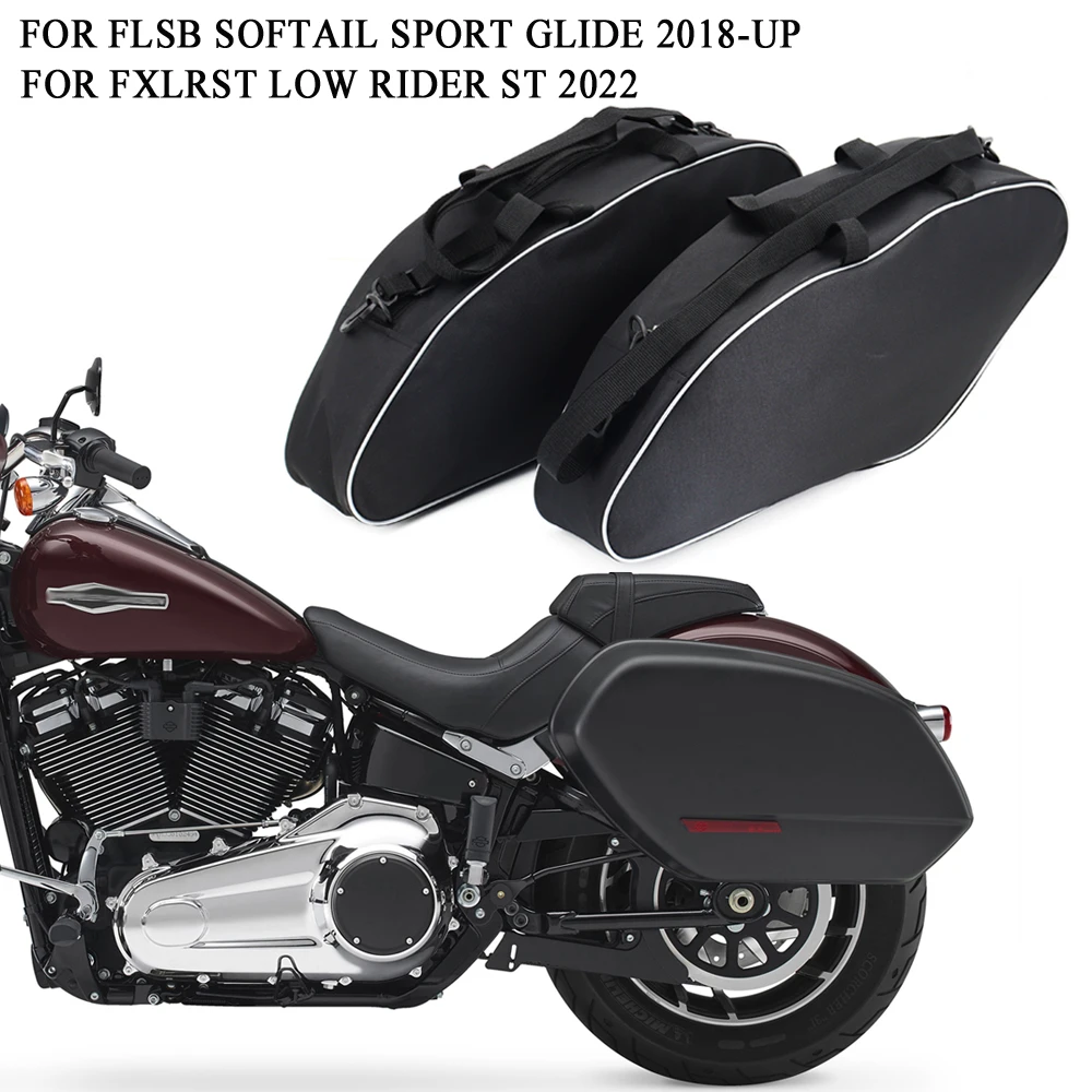 Motorcycle Side Luggage Liners Bag Sport Glide Bag Low Rider St