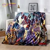 HD Cartoon T-Transformers  Autobots 3D Soft Blankets,Keep Warm Throw Blanket for Picnic Beds Sofa Home Bedroom Gifts Kids Hiking 5