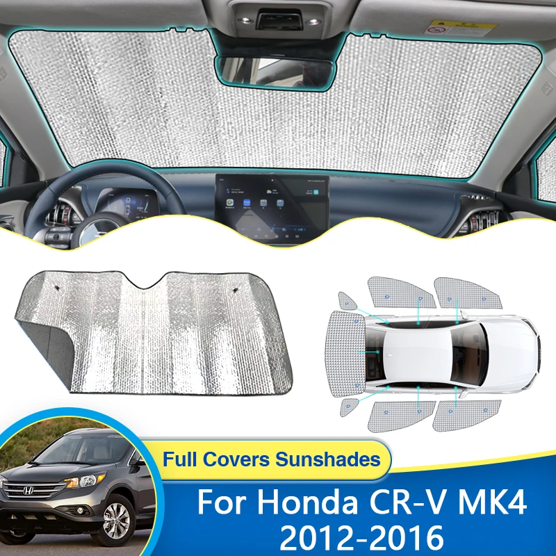 

For Honda CR-V CRV CR V 4 MK4 4th 2012 2013 2014 2015 2016 Sunshade Window Visor Cover Protection Sunproof Curtain Accessories