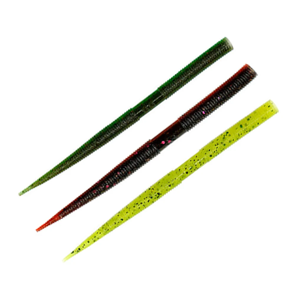 10 Pz Senko Worms Bass Fishing Lure Muslimah Wacky Rig Worms Soft Plastic Stick Baits Swimbait Bass Pike Artificiale Soft Worm