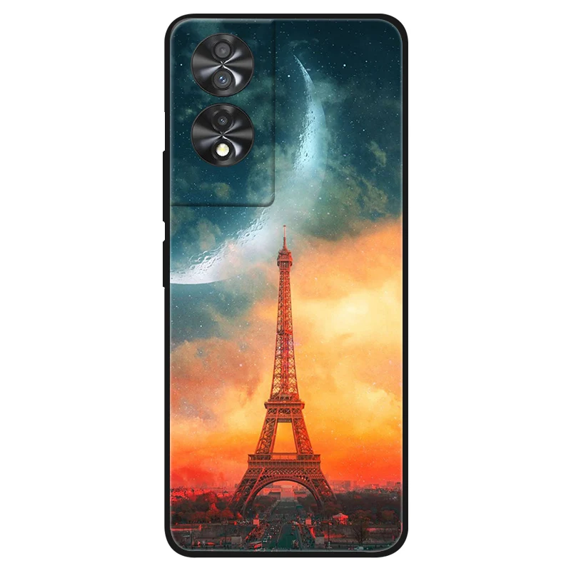 Shockproof TPU Soft Silicone Phone Cover with Cute Painted Design