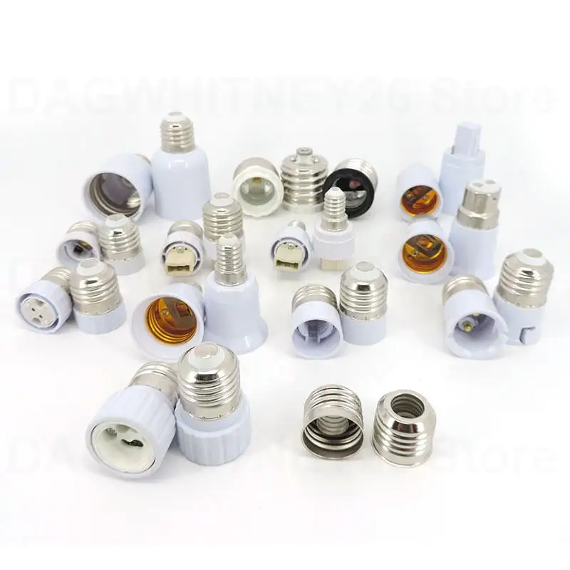 

E27 GU10 G9 E12 B22 MR16 to E27 E40 E14 LED light Bulb Holder Converter AC base power Socket Adapter lampholder For Corn lamp u