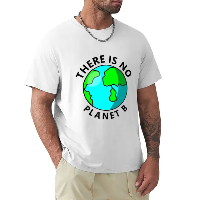 Camiseta con estampado de "Save the Earth" para niños, ropa bonita para hombre 1