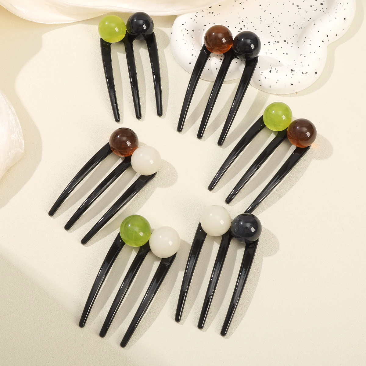Women Temperament Hair Stick Comb Hairpin Headdress Women Simple Fashion Retro Hair Accessories Go Out Versatile Hairpin Hairpin