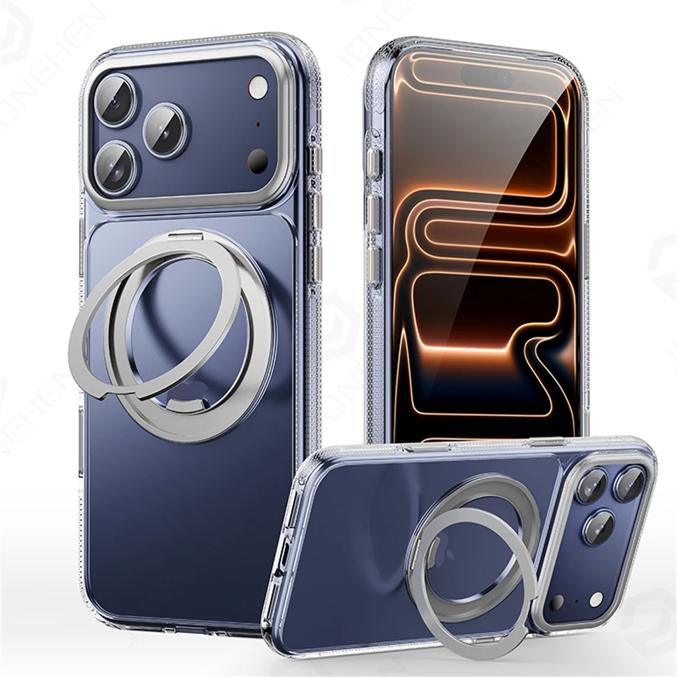 Magnetic 360° Rotating Sound-Torque Protective Armor Case