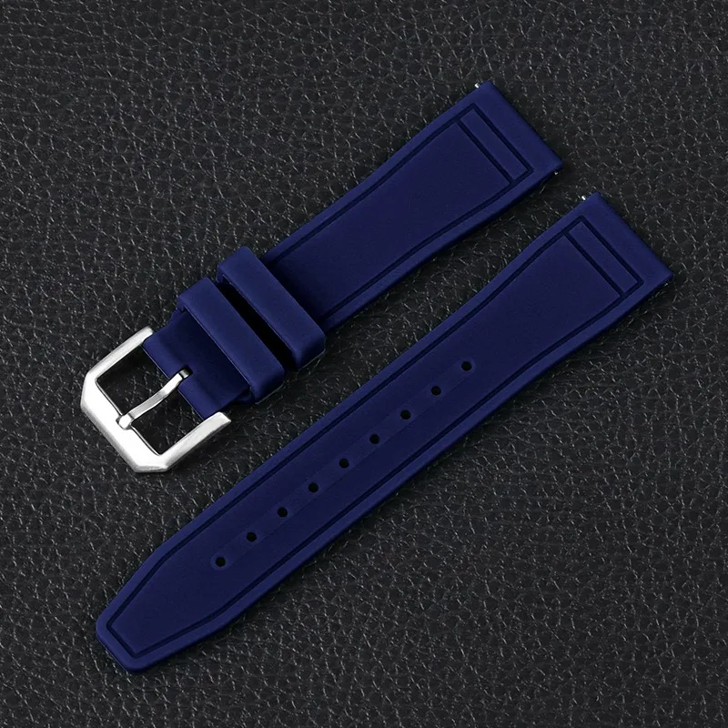 Quick Release Waterproof Silicone Sport Watch Strap - Soft Universal Band