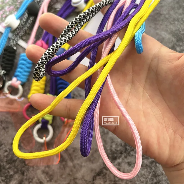 50 Cordons Téléphone Portable - Longe Keychain 5cm - Polyester Résistant - DIY Accessoires